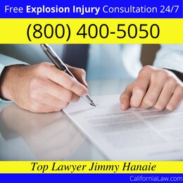 Ahwahnee Explosion Injury Lawyer CA