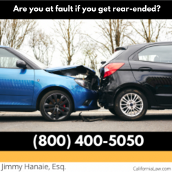 Are you at fault if you get rear-ended