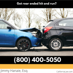 Got rear ended hit and run?