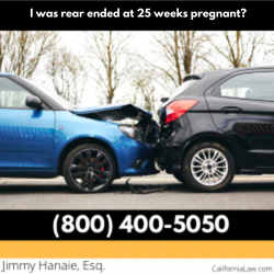 I was rear ended at 25 weeks pregnant?