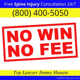 Spine Injury Legal Help Lawyer California
