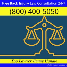 California Free Back Injury Evaluation Lawyer 